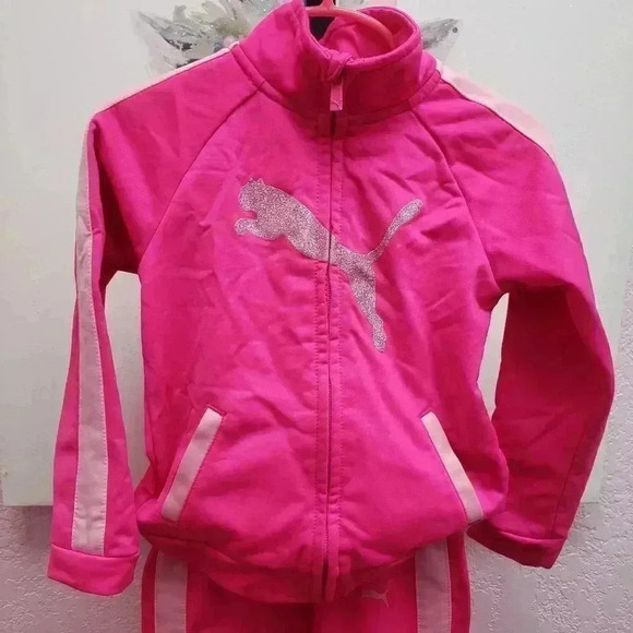 Puma Pink Sweat Suit - Picture 7 of 11